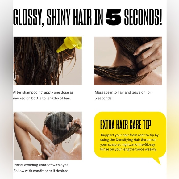 Babe Locks Glossy Rinse Treatment for Shine, Promotes Hydration - Picture 2 of 5